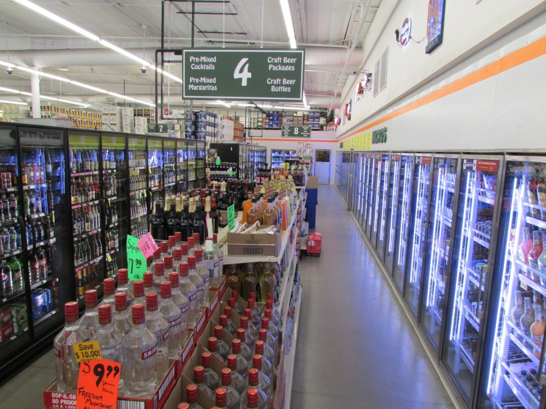 Our beer corridor is a beer-lover's paradise!